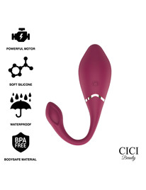 cici beauty - premium silicone egg vibrator remote control