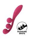 satisfyer - tri ball 1 multi vibrator red D-232819
