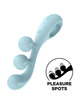 satisfyer - tri ball 2 multi vibrador azul