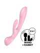 satisfyer - triple oh hybrid vibration pink D-232924