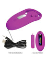 pretty love - dancing butterfly stimulator for panties with remote control lilac D-233013