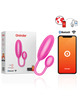 oninder - denver vibrating egg pink 7 x 2.7 cm free app D-234751
