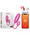 oninder - denver vibrating egg pink 7 x 2.7 cm free app D-234751