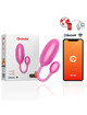 oninder - tokyo huevo vibrador rosa 7.5 x 3.2 cm - app gratuita