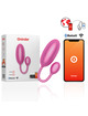oninder - tokyo huevo vibrador rosa 7.5 x 3.2 cm - app gratuita