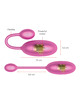 oninder - tokyo huevo vibrador rosa 7.5 x 3.2 cm - app gratuita