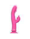 intense - julio rabbit vibrator pink silicone D-234765