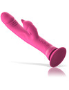 intense - julio rabbit vibrator pink silicone D-234765