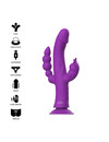 intense - casanova rabbit silicone vibrator triple motor purple D-234766