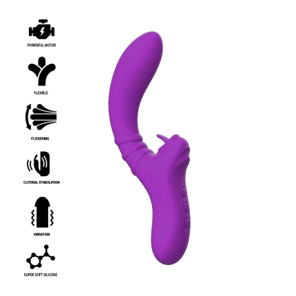 Vibrador Rabbit Intense Harry Roxo,D-234767