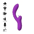 intense - harry flexible vibrator with purple tongue