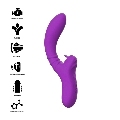 Vibrador Rabbit Intense Harry Roxo