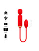 Varinha Vibratória Mia Toscana Vermelho