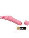 pretty love - vibrador de silicona conejo rosa gerardo D-236967