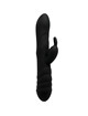 adrien lastic - twister vibrator and rotator massager rabbit black D-237031