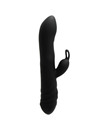 Vibrador Rabbit Adrien Lastic Twister com Rotação Preto,D-237031