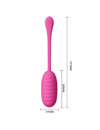 pretty love - catalina pink rechargeable vibrating egg D-237370