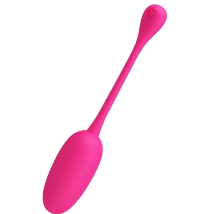 pretty love - knucker huevo vibrador recargable rosa