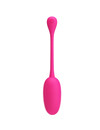 pretty love - knucker pink rechargeable vibrating egg D-237383