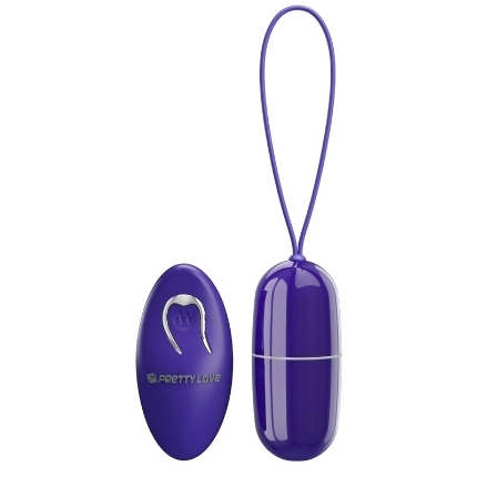 pretty love - arvin youth huevo vibrador control remoto violeta