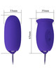 pretty love - daisy youth estimulador vibrador recargable violeta
