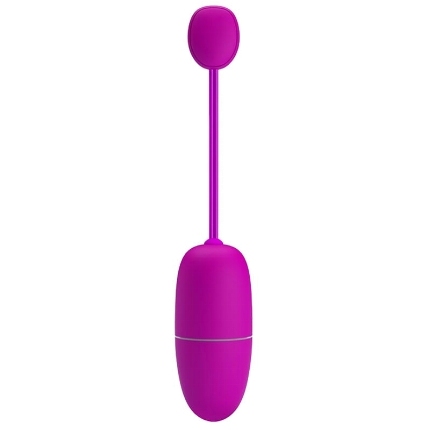 pretty love - nymph huevo vibrador controlado por app morado