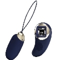 pretty love - mina vibrating egg remote control blue