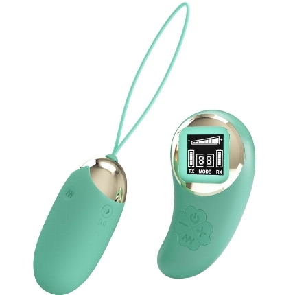 pretty love - green remote control vibrating egg mine D-238081