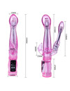 baile - flexible vibrator with anal stimulator D34-194023