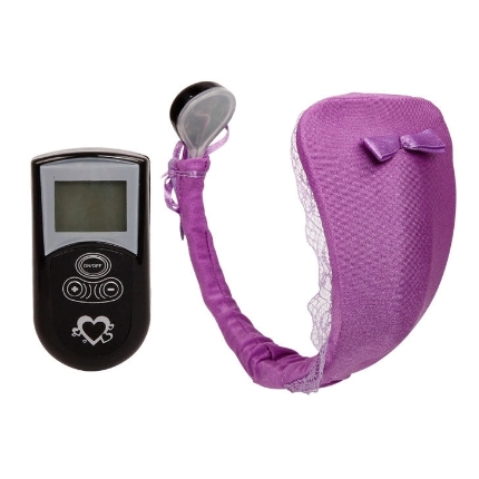 baile - thong with vibrator with lilac remote control D44-194945LL