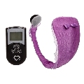baile - tanga con vibrador con control remoto lila