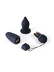 Plug Anal com Vibração B Swish Bfilled Preto,D-207771