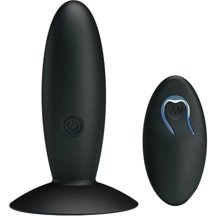 Plug Anal com Vibração Pretty Love com Comando e Recarregável ,D-211805