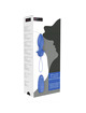 Plug Anal com Vibração B Swish Bfilled Denim com Comando e Recarregável Azul,D-216546