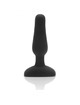 B-vibe - novice control remoto anal plug negro