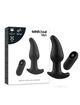 addicted toys - control remoto plug anal p-spot negro punta fina