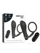 addicted toys - anilla pene con plug anal control remoto negro recargable