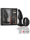 anbiguo - watchme remote control anal plug vibrator with rotation of amadeus pearls D-228364