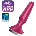 Plug Anal com Vibração Satisfyer Ilicious 2 com App e Recarregável Rosa