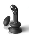 icicles - n. 84 remote control hand blown glass plug D-230592