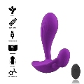 Plug Anal com Vibração Intense Shelly com Comando Roxo