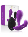 Plug Anal com Vibração Intense Shelly com Comando Roxo,D-234763