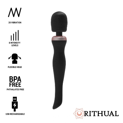 varita ritual akasha recargable potente 2.0 orquidea D-225377