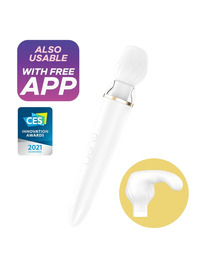Varinha Satisfyer com App com Acessário para Ponto G