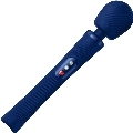 fun factory - vim wand rumble vibrador recargable silicona azul medianoche