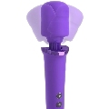 fantasy for her - masajeador wand para ella recargable vibrador 50 niveles violeta