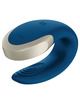 satisfyer - app double love vibrador parejas luxury azul