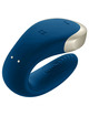 satisfyer - double love luxury partner vibrator blue D-228835