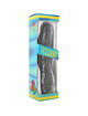 seven creations - vinil p-shape vibrator black pene 20 cm