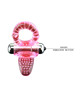Cockring Baile Sweet Abs com Vibração Rosa